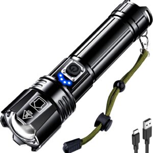 AKNEAR Rechargeable LED Flashlight ...