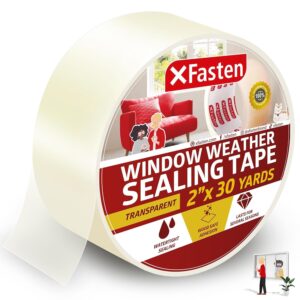 XFasten Transparent Window Weather ...