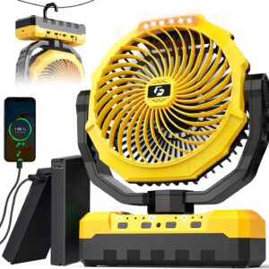 36000mAh Portable Camping Fan ̵...