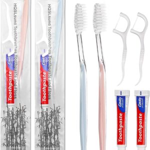 50pcs Disposable Toothbrushes with ...