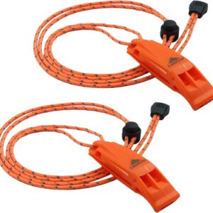 LuxoGear Emergency Whistles with La...