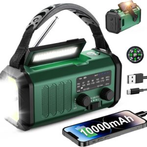 Hand Crank Emergency Radio, NOAA We...