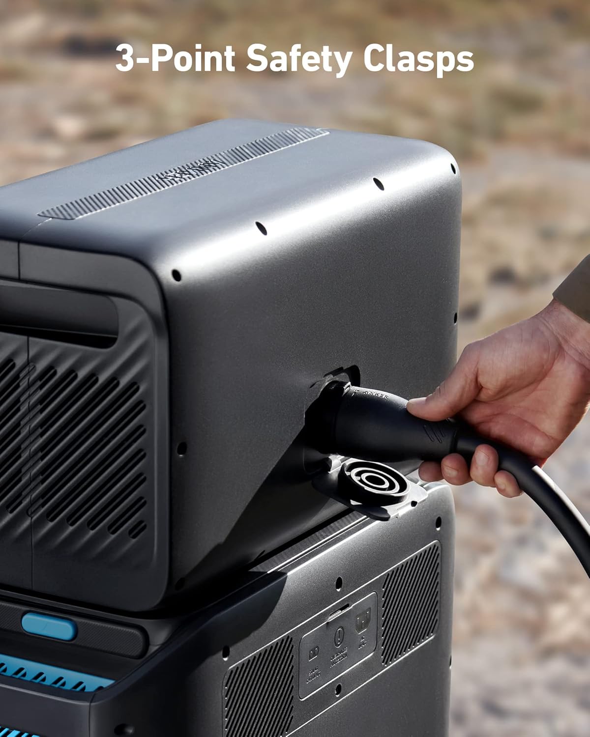 Anker Powerhouse 760 Portable Power Station Expansion Battery (2048Wh), 6× Longer Lifespan LiFePO4 Batteries, 2048Wh Extra Battery SOLIX F2000 - Image 6