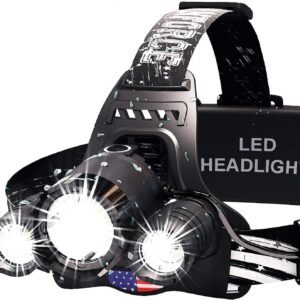 DanForce Headlamp. USB Rechargeable...