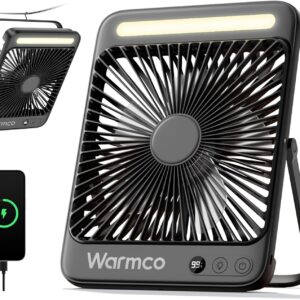 Warmco 20000mAh Battery Powered Fan...