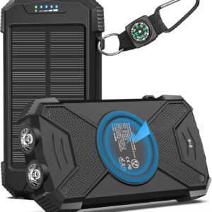 BLAVOR Solar Power Bank 10,000mAh, ...