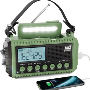 Raynic Emergency Radio, 12000mAh/44...