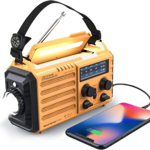 Raynic Weather Radio, 5000mAh/18500...