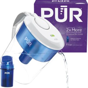 PUR 11-Cup Water Pitcher, 1 Filter,...