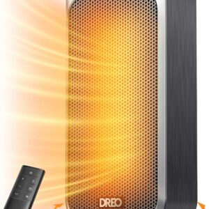 DREO Quiet Space Heater, 1500W Port...