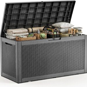 Outdoor Waterproof Resin Storage De...