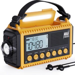 Emergency Radio Hand Crank NOAA Wea...