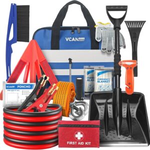 VCANENERGY Car Emergency Kit with J...