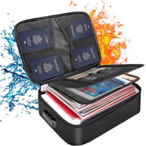 DocSafe Document Bag with Lock,Fire...