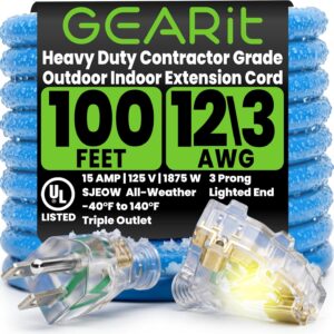 GEARit 100 ft Outdoor Extension Cor...