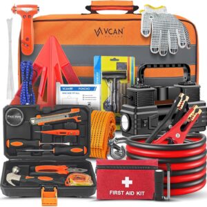 Car Emergency Kit with Portable Air...