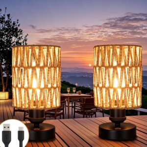 Cordless Rechargeable Outdoor Table...