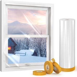 Window Insulation Kit, 63In x 33 Ft...