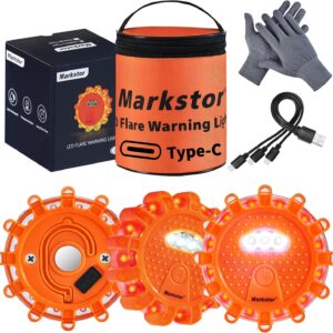 LED Road Flares 3 Pack Roadside Eme...