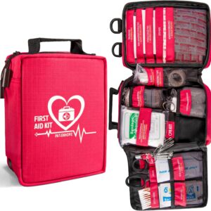 First Aid Kit with Rapid-Response L...