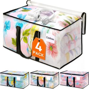 HomeHacks Clear Moving Bags Heavy D...