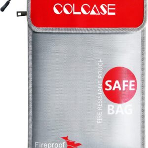 COLCASE Fireproof Document Bag Upgr...