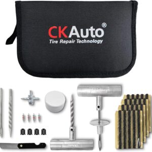 CKAuto Universal Tire Repair Kit, H...