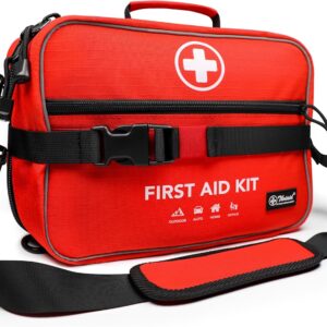 430 Piece First Aid Kit, Well-Organ...