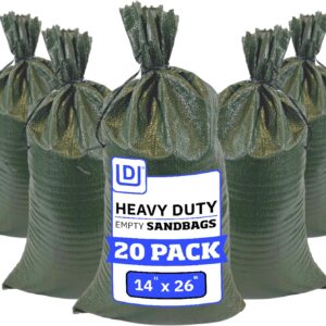 DURASACK Heavy Duty Sand Bags with ...
