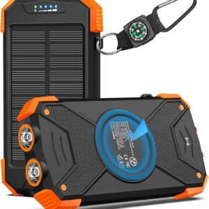 BLAVOR Solar Power Bank 10,000mAh, ...