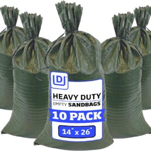 DURASACK Heavy Duty Sand Bags with ...