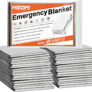 Frocopo 6 Pack Emergency Mylar Blan...