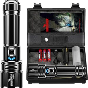 Flashlight 10000 High Lumens Rechar...