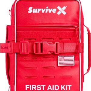 SurviveX Large Pro First Aid Kit fo...