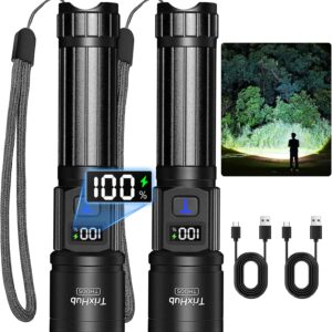 TrixHub Rechargeable Flashlights 2 ...
