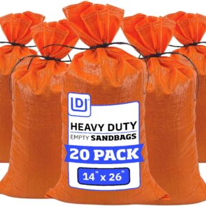 DURASACK Heavy Duty Sand Bags with ...