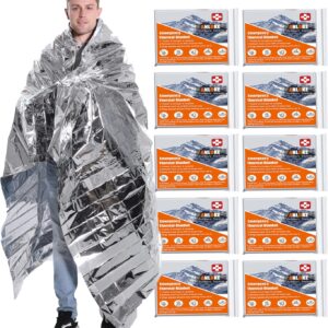 ANLOKE Emergency Blankets Mylar The...