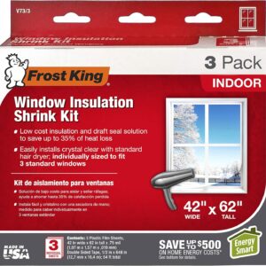 Frost King V73/3H Shrink Window Kit...
