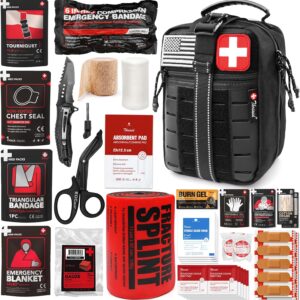 Survival First Aid Kit with Israeli...