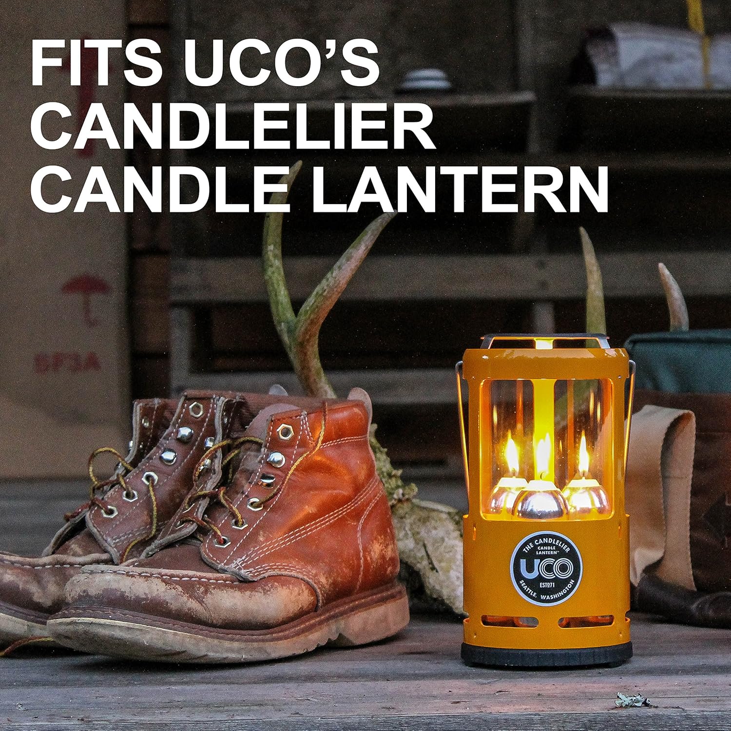 Candles for UCO Candle Lanterns, Long-Burning Candles for Outdoor, Camping, Prepping Supplies and Emergency Preparedness - Image 6