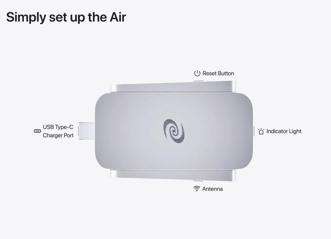 Deeper Connect Air Portable WiFi Wireless Router Hotspot Device, Lifetime Free Router VPN for Travel Privacy, Compact VPN Routers for Home and Remote Work - Image 3