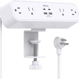 PD30W Desk Clamp Power Strip, Deskt...