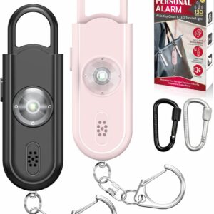 Safe Sound Personal Alarm, 2 Pack 1...
