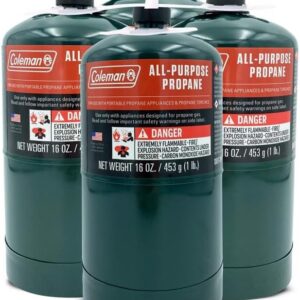 Propane Fuel Cylinders, 4 pk./16 oz...