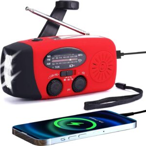 FM/AM/NOAA Weather Radio Hand Crank...