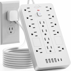 JouleLoom Surge Protector Power Str...