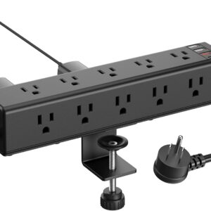 CCCEI Standing Desk Clamp Power Str...