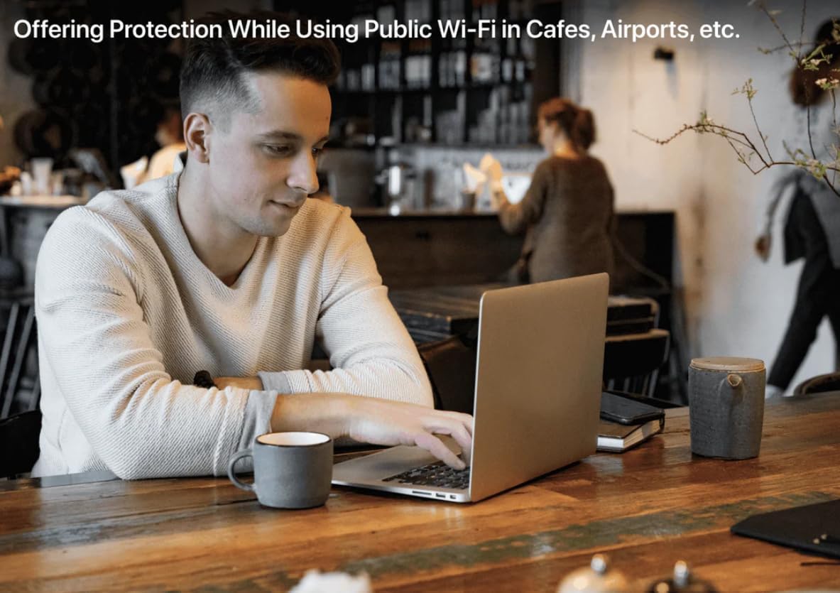 Deeper Connect Air Portable WiFi Wireless Router Hotspot Device, Lifetime Free Router VPN for Travel Privacy, Compact VPN Routers for Home and Remote Work - Image 2