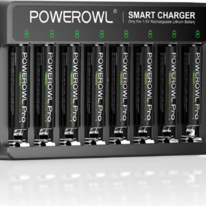 POWEROWL 1.5V Rechargeable AAA Batt...