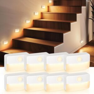 Guankai 8 Pack Motion Sensor Stair ...